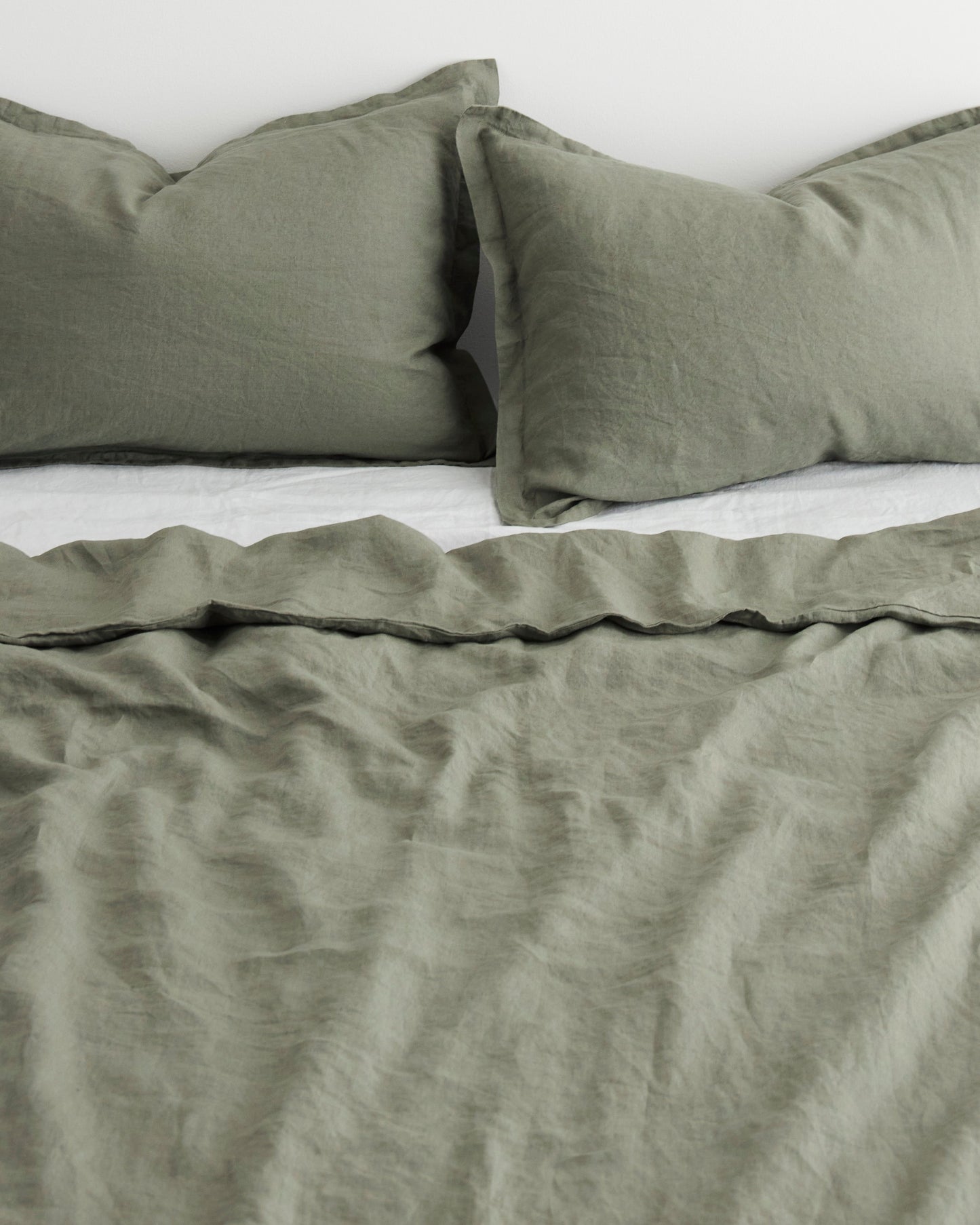 ENSEMBLE HOUSSE DE COUETTE - SAUGE