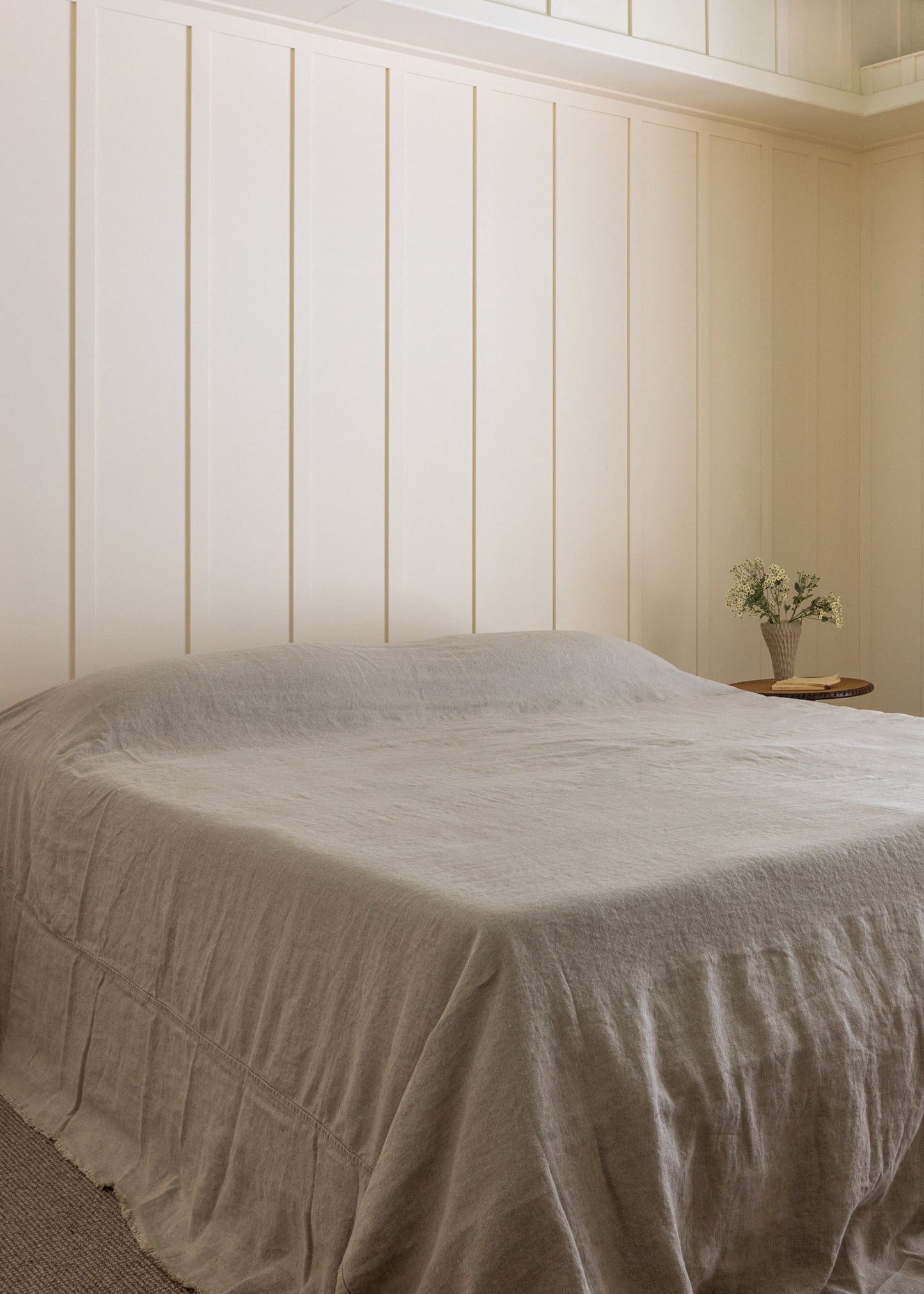 Housse de lit en lin épais et surdimensionnée - 345 g/m²