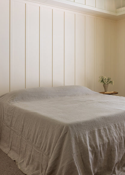 Housse de lit en lin épais et surdimensionnée - 345 g/m²