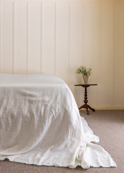 Housse de lit en lin épais et surdimensionnée - 345 g/m²