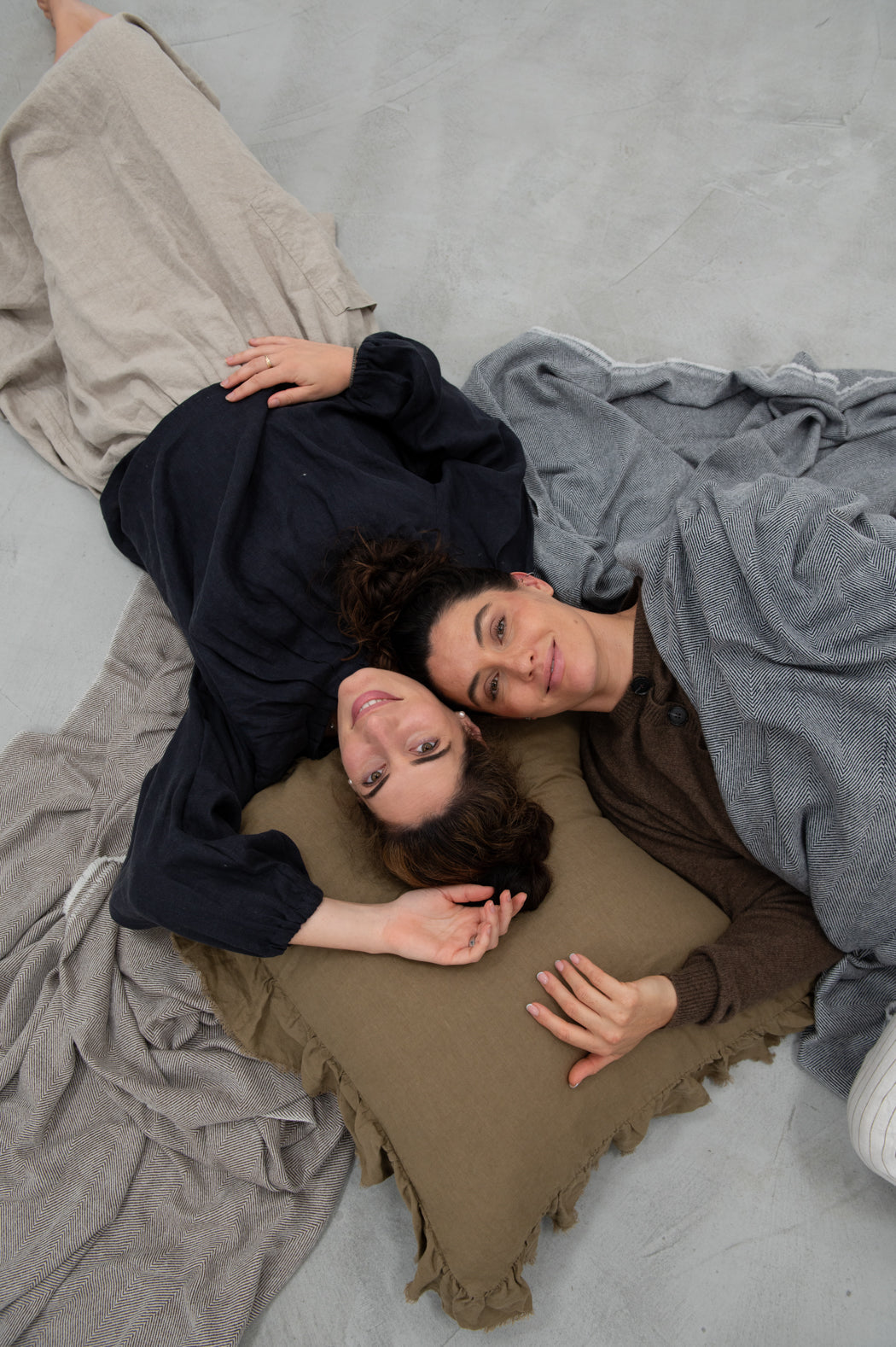 COUVERTURE EN LAINE ET CACHEMIRE CACAO