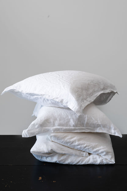 ENSEMBLE HOUSSE DE COUETTE - BLANC D'HIVER