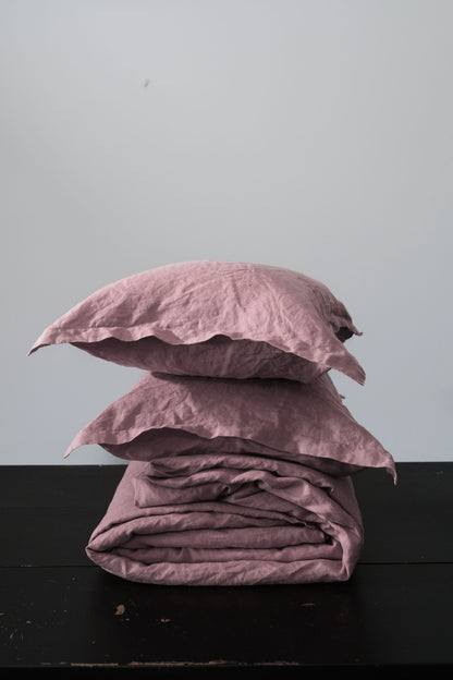 ENSEMBLE HOUSSE DE COUETTE - ROSE FOYER 