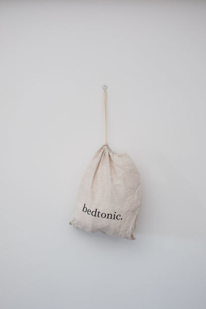 PAIRE DE TAIES D'OREILLER STANDARD EN LIN - TISSAGE NATUREL 